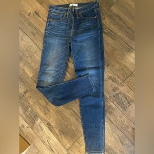 Madewell 10” High Rise Skinny Jeans